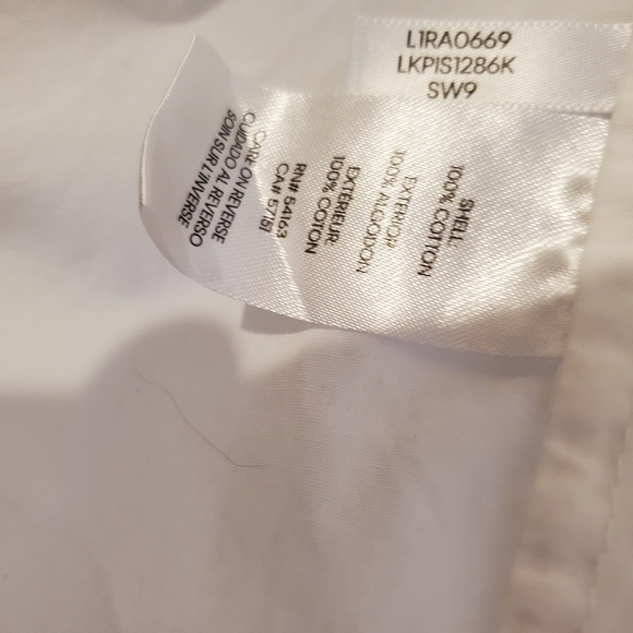 Karl lagerfield Paris cotton patch shirt long sleeve white button down shirt - Picture 6 of 9